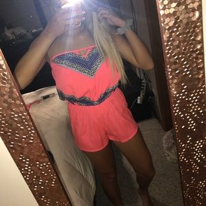 Coral romper